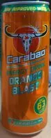 Amount of sugar in Energy Drink Orange Blast