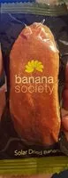 Sucre et nutriments contenus dans Banana society