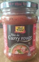 含糖量 Pâte de curry rouge