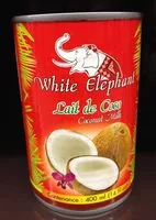 Sucre et nutriments contenus dans White elephant