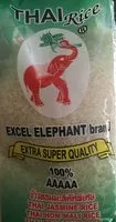 Sucre et nutriments contenus dans Excel elephant brand