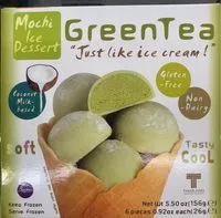 Количество сахара в Buono Mochi Ice Dessert Green Tea