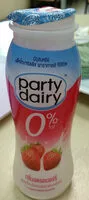 Sugar and nutrients in Party dairy