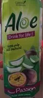 Sucre et nutriments contenus dans Aloe vera drink