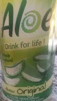 Suhkru kogus sees Aloe Vera Drink
