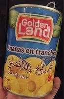 Sucre et nutriments contenus dans Golden land