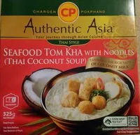 Suhkur ja toitained sees Cp authentic asia