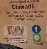 Suhkur ja toitained sees Chiwadi