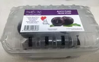 含糖量 Black plums from Spain