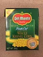 中的糖分和营养成分 Del monte