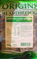 Zuckermenge drin Crystallized ginger