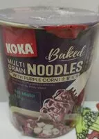 चीनी की मात्रा Baked multi grain noodles with purple corn