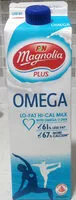 含糖量 Omega Plus Low Fat Hi Cal Milk