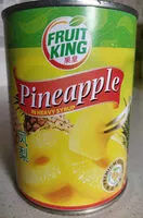 Sokerin määrä sisällä Pineapple in heavy syrup