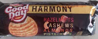Quantité de sucre dans Good Day Harmony