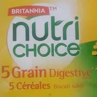 Quantité de sucre dans Britannia™ nutriCHOICE 5 Grain Digestive Biscuit