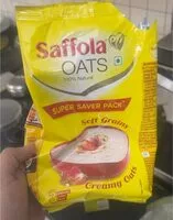 Amount of sugar in Saffola oats