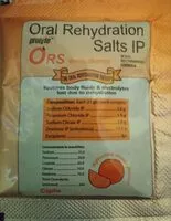 Cantidad de azúcar en oral rehydration salts
