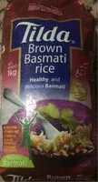 Riz basmati brun complet