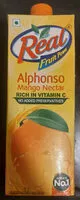 İçindeki şeker miktarı Real Fruit Power Alphonso Mango Nectar