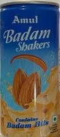 Suhkru kogus sees Badam Shakers