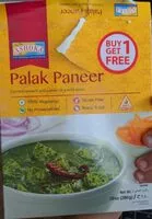 Cantidad de azúcar en Palak paneer