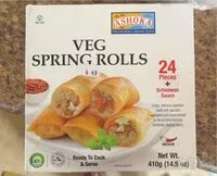 含糖量 Veg Spring Rolls