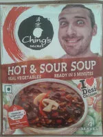 Sokerin määrä sisällä Hot and sour soup