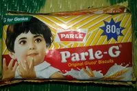 चीनी और पोषक तत्व Parle g