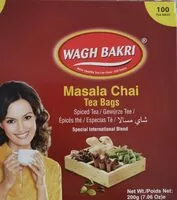 Jumlah gula yang masuk Masala Chai tea bags