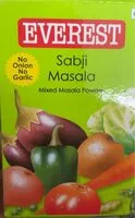चीनी की मात्रा Sabji masala
