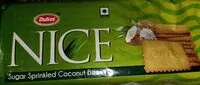 Amount of sugar in Nice Sugar sprinkled coconut biscuits