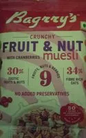 Jumlah gula yang masuk Fruit & Nut Muesli