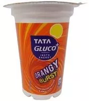 Quantité de sucre dans Tata Gluco+ Orange