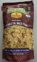 İçindeki şeker miktarı Haldiram Khatta Meetha Mix 400 GM