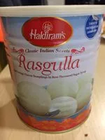 İçindeki şeker miktarı Haldiram Rasgulla