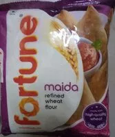 入っている砂糖の量 maida refined wheat flour
