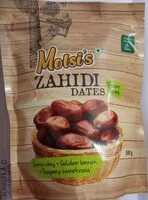 Cantidad de azúcar en Molsis Zahidi Dates