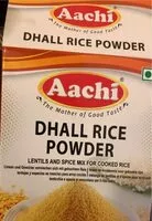 Jumlah gula yang masuk dhall rice powder