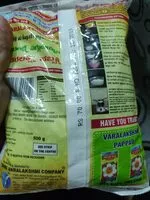 Gula dan nutrisi di dalamnya Shri varalakshmi company