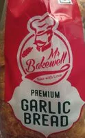 Suhkru kogus sees garlic bread