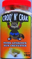 Sucre et nutriments contenus dans Croq n crak