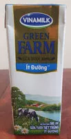 Amount of sugar in Vinamilk Green Farm
