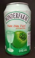 Sucre et nutriments contenus dans Wonderfarm