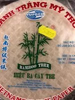 Sucre et nutriments contenus dans Banh trang my tho