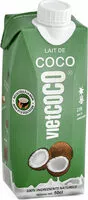 Zuckermenge drin Lait de coco