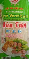 Amount of sugar in Bun tuoi - vermicelle de riz