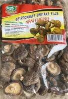 Cantidad de azúcar en Getrocknete Shiitake Pilze