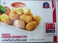 İçindeki şeker miktarı Cheesy Chicken Croquettes