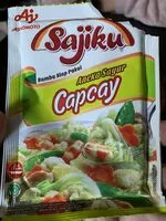 Sokerin määrä sisällä Capcay